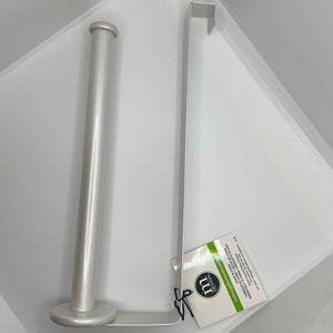 Over the tank toilet paper tissue holder.